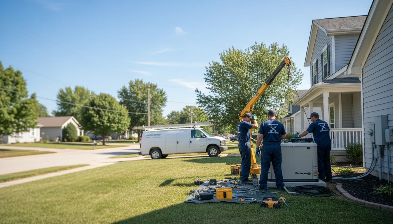 Generator Installation in Long Branch, TX near me